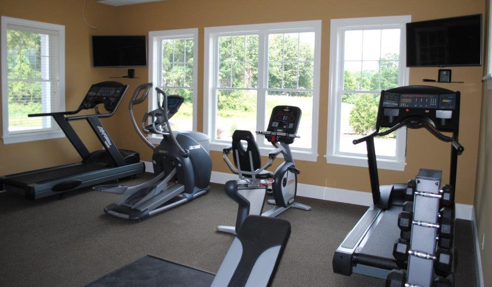 Work Out Room at StoneBrook Townhomes and Cottages