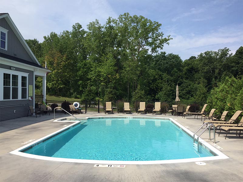 The Pool at StoneBrook Townhomes and Cottages