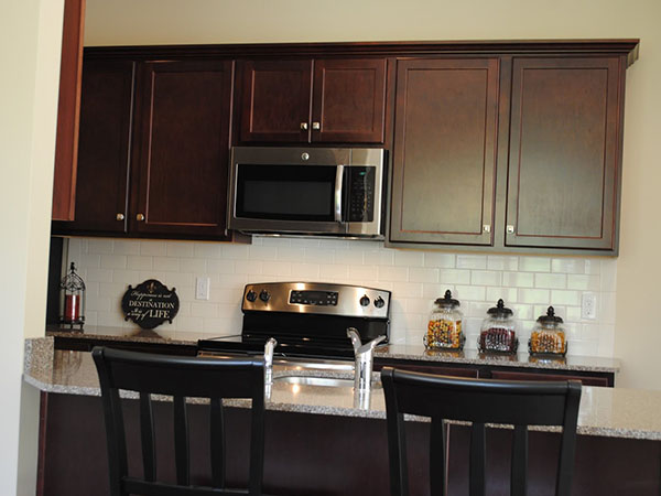 Kitchen at StoneBrook Townhomes and Cottages